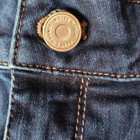White House Black Market Dark Denim Jeggings Size 4 - Picture 5 of 5